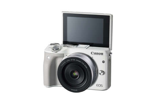 EOS M3 화이트. <캐논코리아컨슈머이미징 제공>